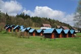 Dřevěné chatky/Bungalows/Wooden cabins
